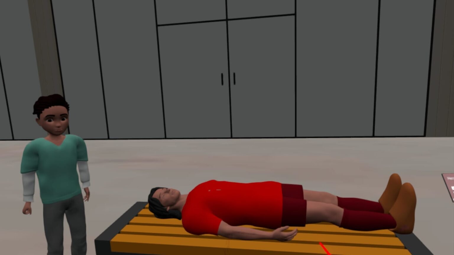 Detalle visual 2 del proyecto SalvAR+ — Simulador médico en realidad virtual